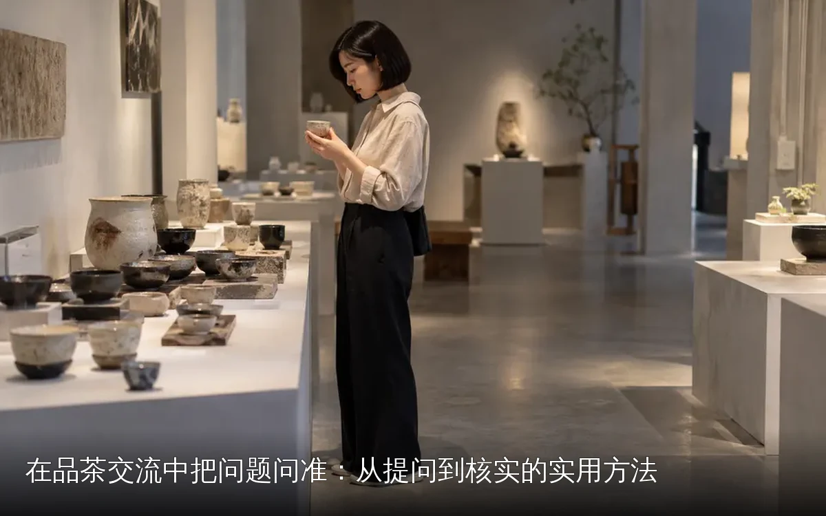 在品茶交流中把问题问准:从提问到核实的实用方法